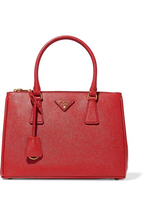 prada galleria medium textured leather tote|Prada foldable shopping tote.